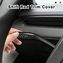 Load image into Gallery viewer, Car Gear Shift Lever Cover Steering Lever Handle Protection Shifter Shell Decoration Interior Accessory Modification Part for Tesla Model Y/3
