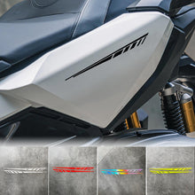 Load image into Gallery viewer, 2Pcs Stripe Motorcycle Body Decal Waistline Side Skirt Graphics for E-bike Fit Removable Sticker
