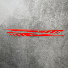 Load image into Gallery viewer, 2Pcs Stripe Motorcycle Body Decal Waistline Side Skirt Graphics for E-bike Fit Removable Sticker
