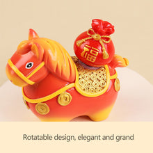 Load image into Gallery viewer, New Year Resin Decoration Cartoon Little Horse Dolls Decoration Luck Pony Desktop Ornament Festival Gift
