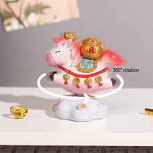 Load image into Gallery viewer, Chinese Style Cartoon Little Horse Dolls Resin Toy Cute Desktop Decoration Ornament New Year Gift Festival Present
