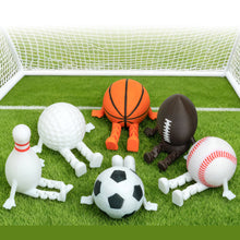 Load image into Gallery viewer, 3D Printed Balls Statuary Toy Football Basketball Rugby Golf Baseball Volleyball Desktop Decoration Ornament Gift
