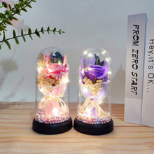 Load image into Gallery viewer, Mother's Day Valentines Gift Soap Flower Preserved Flower Eternal Rose Sunflower Bionic flower String Light Birthday Lover Mother Gift

