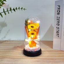 Load image into Gallery viewer, Mother's Day Valentines Gift Soap Flower Preserved Flower Eternal Rose Sunflower Bionic flower String Light Birthday Lover Mother Gift
