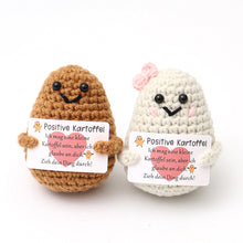 Load image into Gallery viewer, Handmade Positive Energy Potato Doll Cartoon Potato Woolen Knitted Doll Plush Toy Home Decoration Ornamentation Gifts Children
