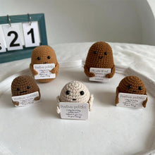 Load image into Gallery viewer, Handmade Positive Energy Potato Doll Cartoon Potato Woolen Knitted Doll Plush Toy Home Decoration Ornamentation Gifts Children
