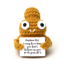 Load image into Gallery viewer, New Positive Energy Poop Woolen Knitted Doll Mini Handmade Plush Toy Home Desk Decoration Gift For Children
