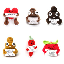 Load image into Gallery viewer, New Positive Energy Poop Woolen Knitted Doll Mini Handmade Plush Toy Home Desk Decoration Gift For Children
