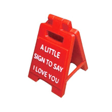 Load image into Gallery viewer, A Little Sign To Say I Love You Decoration Craft Desk Decoration Room Ornament Valentine's Day Creative Gift
