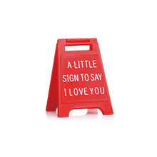 Load image into Gallery viewer, A Little Sign To Say I Love You Decoration Craft Desk Decoration Room Ornament Valentine's Day Creative Gift
