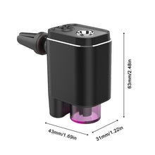 Load image into Gallery viewer, Smart Car Air Vent Diffuser with Mist Spray Essential Oil Fragrance Dispenser &amp; Odor Eliminator Interior Air Freshener Machine
