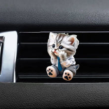 Load image into Gallery viewer, Car Air Freshener Diffuser Cat Car Air Outlet Perfume Clips Air Outlet Aroma Diffuser Ventilation Clip Car Interior Decoration
