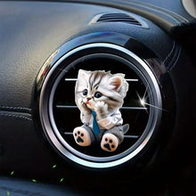 Load image into Gallery viewer, Car Air Freshener Diffuser Cat Car Air Outlet Perfume Clips Air Outlet Aroma Diffuser Ventilation Clip Car Interior Decoration
