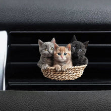 Load image into Gallery viewer, Car Air Freshener Diffuser Cat Car Air Outlet Perfume Clips Air Outlet Aroma Diffuser Ventilation Clip Car Interior Decoration
