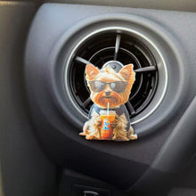 Load image into Gallery viewer, Cat Dog Car Air Freshener Diffuser Outlet Vent Perfume Clips Air Outlet Aroma Diffuser Ventilation Clip Car Interior Decoration
