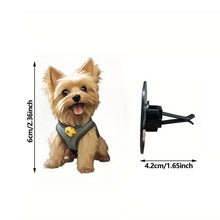 Load image into Gallery viewer, Cat Dog Car Air Freshener Diffuser Outlet Vent Perfume Clips Air Outlet Aroma Diffuser Ventilation Clip Car Interior Decoration
