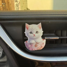 Load image into Gallery viewer, Cat Dog Car Air Freshener Diffuser Outlet Vent Perfume Clips Air Outlet Aroma Diffuser Ventilation Clip Car Interior Decoration
