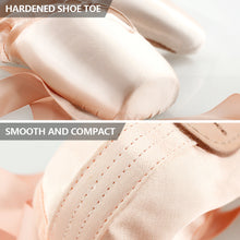 Load image into Gallery viewer, 1Pair Professional Girls Ladies Ballet Pointe Shoes Satin Ribbon Ballet Shoes Performance Shoes Practice Dance Shoes
