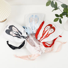 Load image into Gallery viewer, Stain Double Drawstring Children's Ballet Shoes Storage Bag Mobile Phone Dance Supplies Storage Bag Gift Bag
