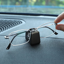 Load image into Gallery viewer, Universal Car Dashboard Glasses Holder Auto Eyeglasses Organizer Stand Self Adhesive Car Glasses Protective Storage Holder Base
