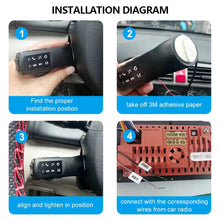 Load image into Gallery viewer, Universal Car Wireless Steering Wheel Remote Control Controller Steering Controls Button Support Car Radio Switch Control Switches
