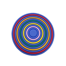 Load image into Gallery viewer, Car Interior PVC Cup Coasters Non-Slip Rainbow Car Drink Coaster Car Cup Holder Insert Cupholder Coaster Auto Decor Water Bottle Holder Pad
