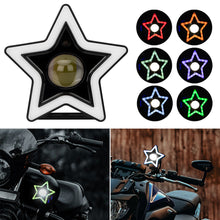 Load image into Gallery viewer, Motorcycle Star Shaped Headlight Spot Light Flashing Light RGB Lamp For Scooter Lighting Motorcycles ATVs UTVs Lighting
