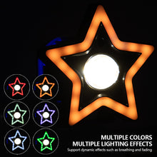 Load image into Gallery viewer, Motorcycle Star Shaped Headlight Spot Light Flashing Light RGB Lamp For Scooter Lighting Motorcycles ATVs UTVs Lighting
