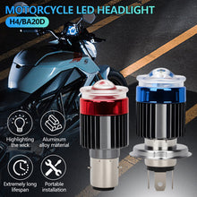 Load image into Gallery viewer, Motorcycle Led Headlight H4 BA20D Headlight Projector Lens Moto Signal Lamp Bulb Hi/Lo Beam Light Head Lamp
