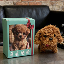 Load image into Gallery viewer, Cute Plush Robot Puppy Interactive Walking Simulated Barking Tail Wagging High Quality New Children Plush Toy
