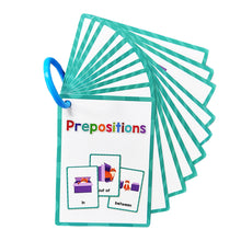 Load image into Gallery viewer, Interactive Double Side Montessori English Vocabulary Flashcards Kids Early Education Kindergarten Teacher Teaching Aids Classroom Supplies
