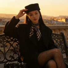 Load image into Gallery viewer, Autumn Winter Womens Wool Felt Beret Hard Top Pillbox Hat Retro Vintage Trendy For Party Wedding Formal
