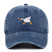Load image into Gallery viewer, Goose Embroidery Baseball Cap Unisex Adjustable Solid Color Casual Fashion Trucker Couple Tide Caps
