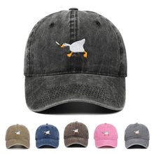 Load image into Gallery viewer, Goose Embroidery Baseball Cap Unisex Adjustable Solid Color Casual Fashion Trucker Couple Tide Caps
