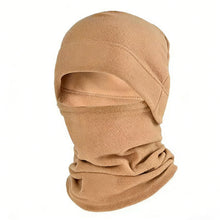 Load image into Gallery viewer, Autumn Winter Warm Fleece Hat Scarf Balaclava Set Coldproof Thermal Neck Warmer Beanies For Men Women Outdoor Ski Mountaineering Cycling
