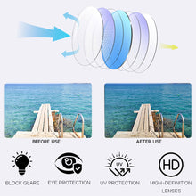 Load image into Gallery viewer, Rimless Cut Edge Rectangle Sunglasses Unisex Luxury Brand Punk Vintage Metal Small Frame Classic Square UV400 Summer Traveling Eyewear Shades
