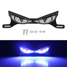 Load image into Gallery viewer, 12V Universal Motorcycle License Plate Screw LED Running Light Angel Eyes Devil Eye Flashing Signal Light
