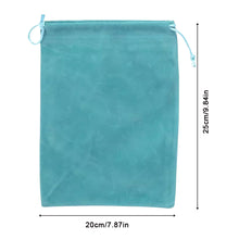 Load image into Gallery viewer, Portable Fishing Reel Protective Storage Bag for Spinning Baitcasting Reels Flocking Pouch for Lure Fishing Gear Accessories
