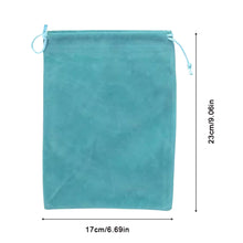 Load image into Gallery viewer, Portable Fishing Reel Protective Storage Bag for Spinning Baitcasting Reels Flocking Pouch for Lure Fishing Gear Accessories
