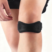 Load image into Gallery viewer, Sports Knee Support with Compression &amp; Patellar Strap Shock Absorption Breathable for Running Basketball Outdoor Exercise Protection
