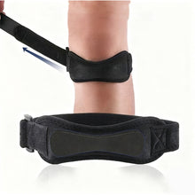 Load image into Gallery viewer, Sports Knee Support with Compression &amp; Patellar Strap Shock Absorption Breathable for Running Basketball Outdoor Exercise Protection
