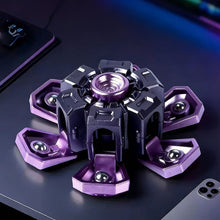 Load image into Gallery viewer, DIY Creative Fidget Spinner EDC Hand Spinner Steel Beads Rotational Deformation Telescoping Fingertip Gyroscope Stress Relief Toy For Kids Adults Office Gifts
