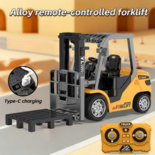 Load image into Gallery viewer, Remote Control Mini Forklift Engineering Toy Realistic Lifting Function Speed Adjustment Construction Simulation Boys and Girls Creative Toys
