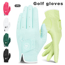 Load image into Gallery viewer, 1PC Men's Golf Glove Hook-and-Loop Fixed Nano Microfiber Breathable Anti-Slip Glove for Left Hand Golf Equipment

