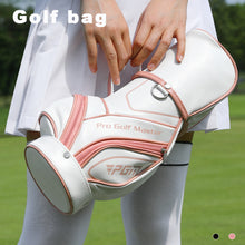 Load image into Gallery viewer, Multi-function Women's Golf Bag with Storage Compartments Golf Tee Green Fork Sport Clothes Storage Bag Portable Hand Carry Bag
