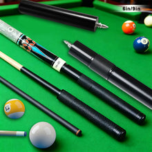Load image into Gallery viewer, 6/9 Inch Pool Cue Extensions Telescopic Metal Extender for American Cues Billiard Accessory
