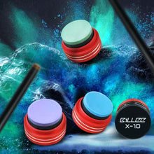 Load image into Gallery viewer, Professional Round Billiard Chalk with Storage Aluminum Case Cue Tip Scuffer Billiards Accessories
