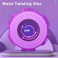 Load image into Gallery viewer, 3D Rotating Waist Twister Disc with Resistance Bands Non-Slip Massage Base Abdominal Training Fat Burning Fitness Equipment
