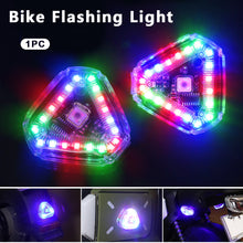 Load image into Gallery viewer, Wireless Navigation Light Solar and USB Charging Anti-Rear-End Warning LED Strobe Light For Electric Motorcycles Hook-and-Loop or Magnetic Fixed
