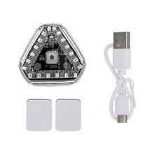 Load image into Gallery viewer, Wireless Navigation Light Solar and USB Charging Anti-Rear-End Warning LED Strobe Light For Electric Motorcycles Hook-and-Loop or Magnetic Fixed
